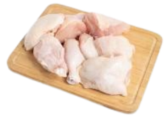 مرغ گرم تکه خورشتی هر کیلو