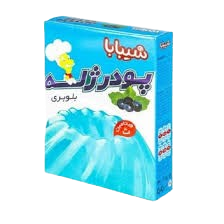 پودر ژله بلوبری شیبابا