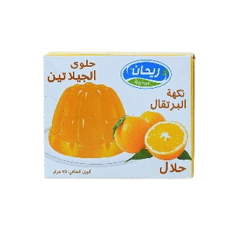 ژله پرتقالی ریحان
